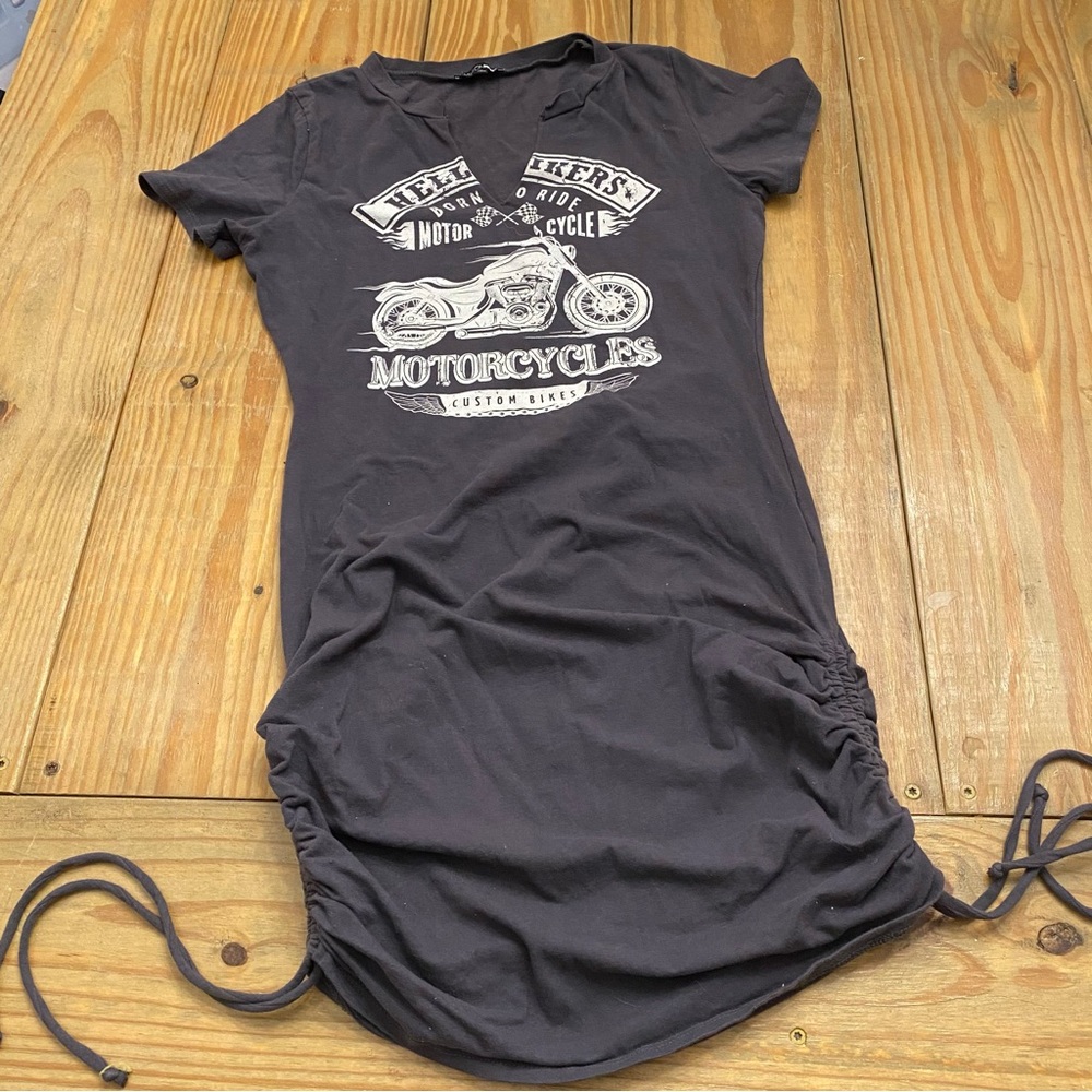 Fashion Nova Motorcycles Casual Short sleeve Dress